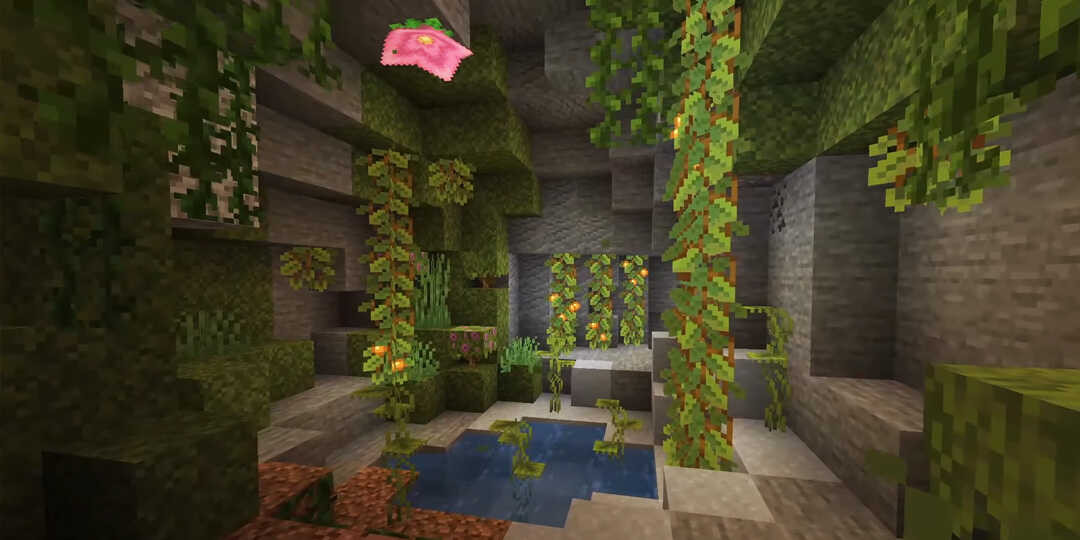 Minecraft 1.17 új barlang kinézete