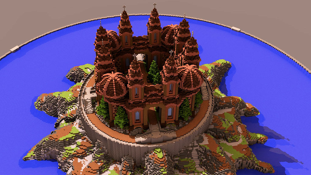 Minecraft sziget
