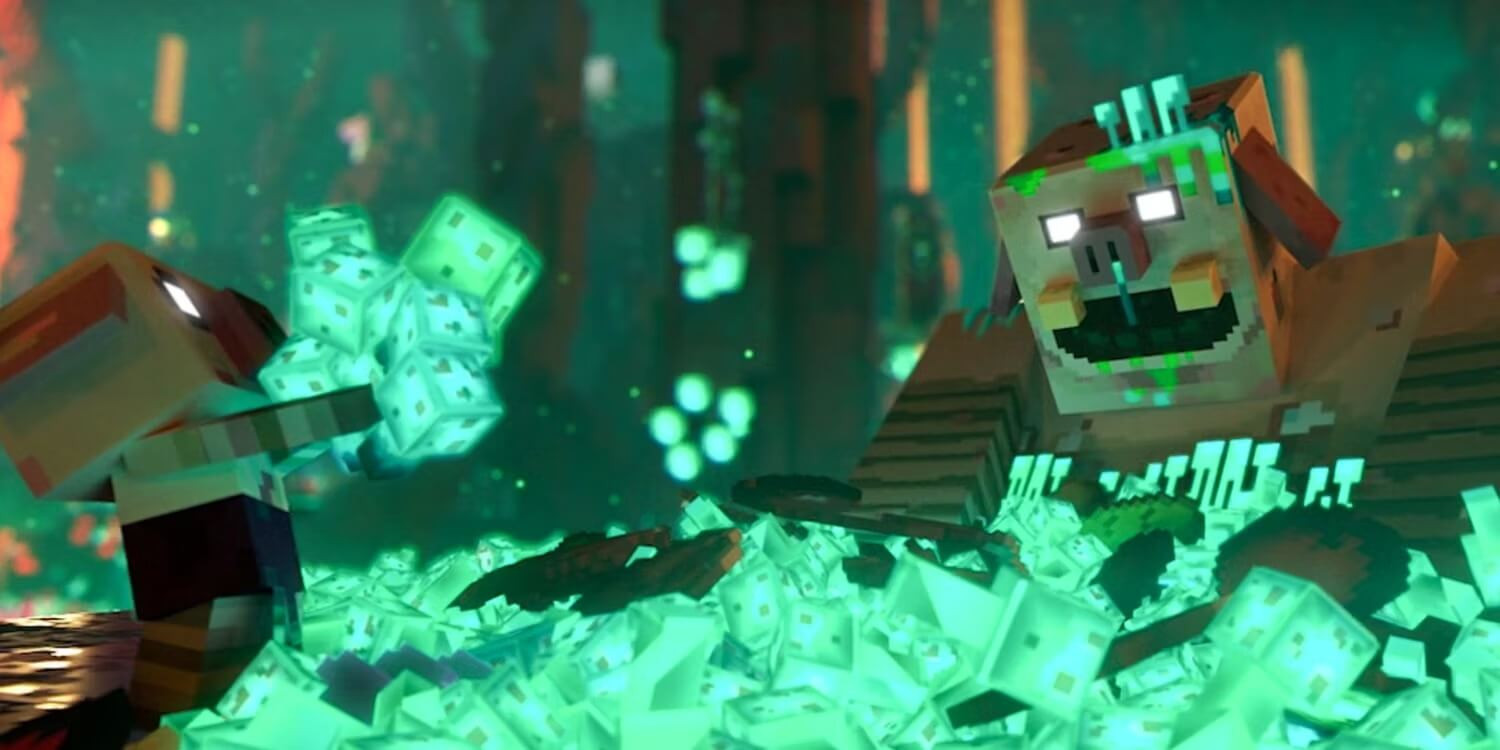 minecraft legends játékképek screenshotok