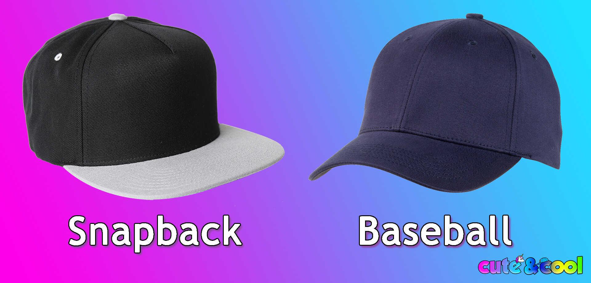 Snapback vs Baseball sapka