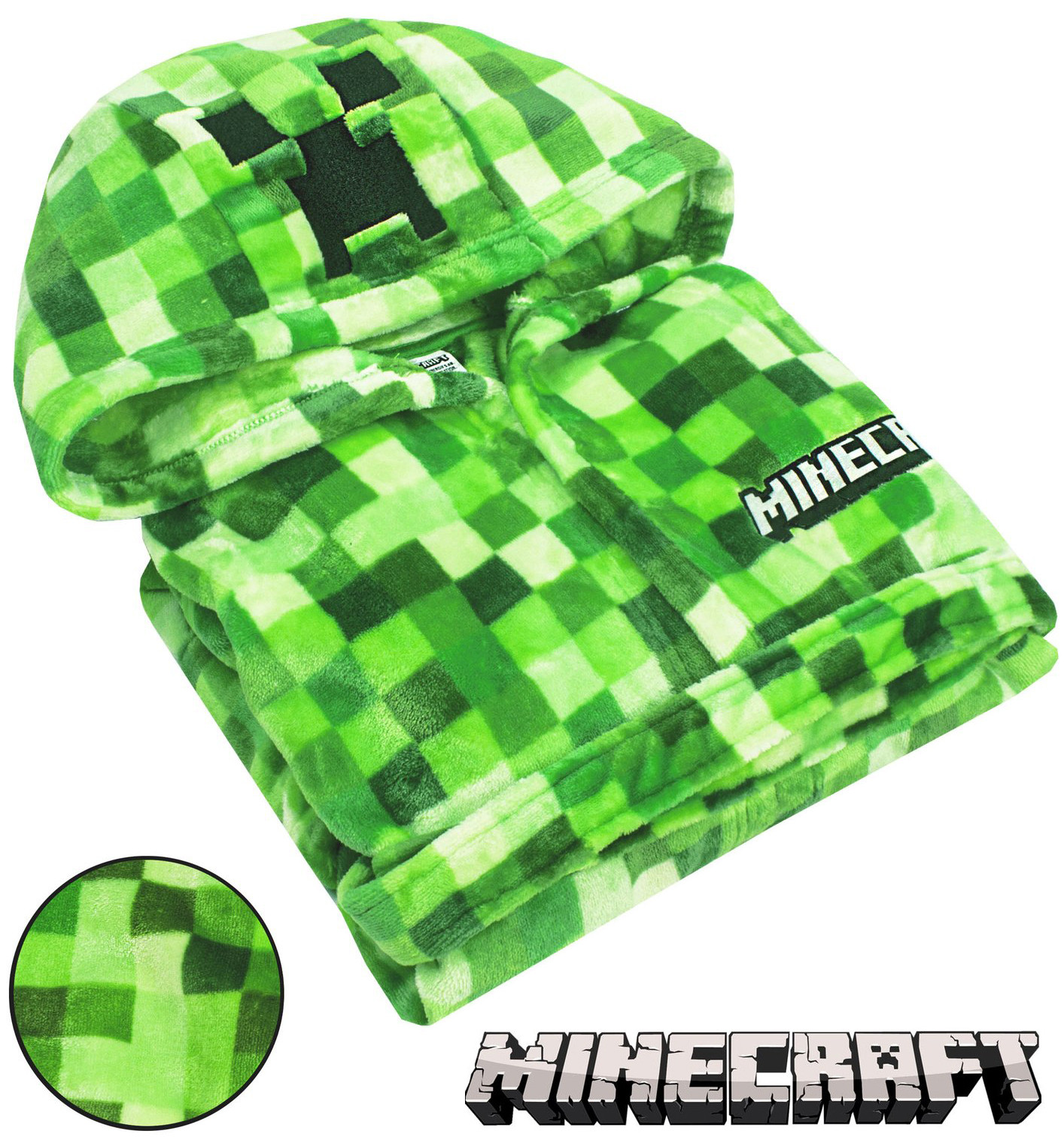 minecraftos gyerek köntös